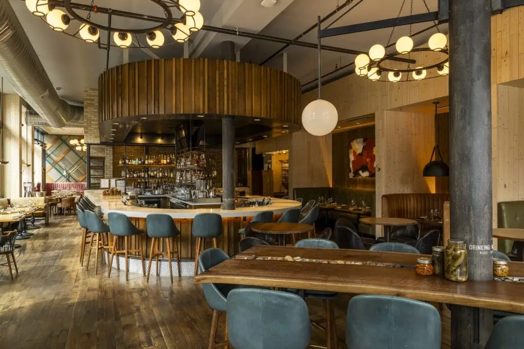 Dining room at Urban Farmer Denver