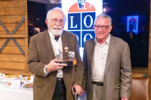 Dick Farley and Marty Steinberg and Dick's Manny award